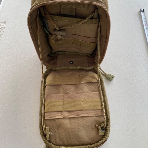 Tactical Belt Pouch With Molle Attachments Heavy-Duty Multipurpose Organizer Bag - Picture 5 of 5